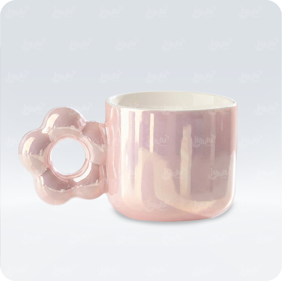 Mug oreja de flor